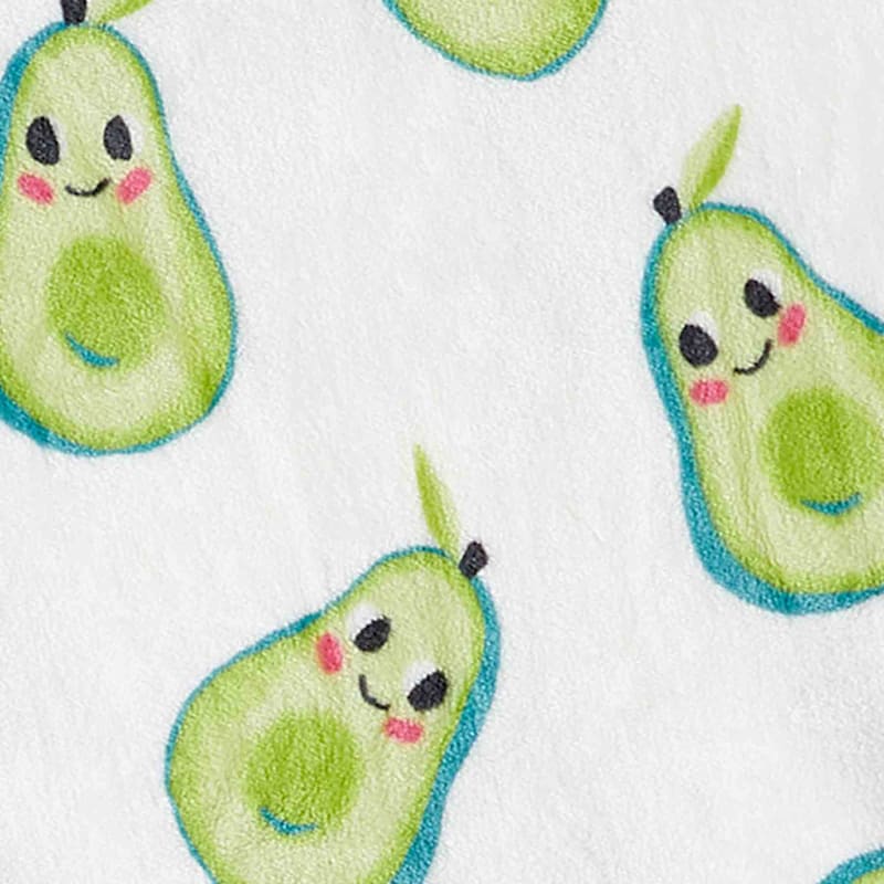 Tiny Dreamers Avocado Throw Blanket 50x60