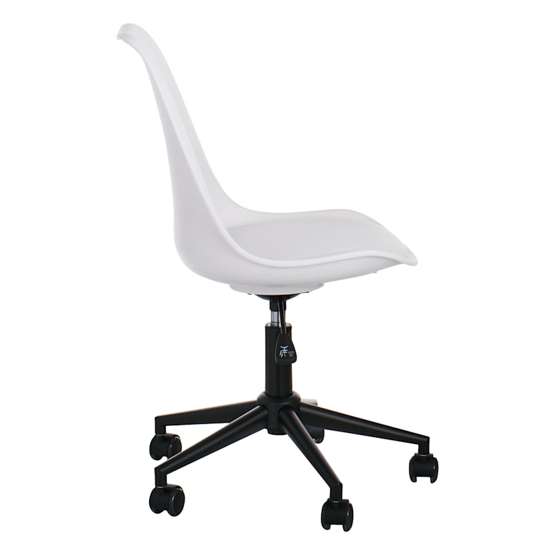 White adjustable chair sales