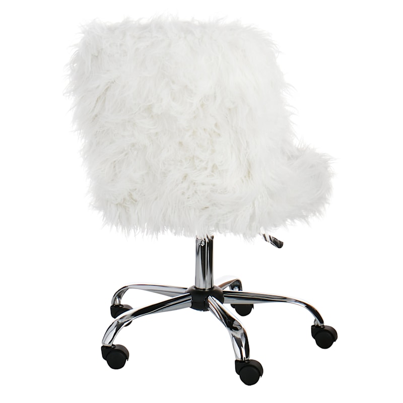 Desk chair 2025 fur