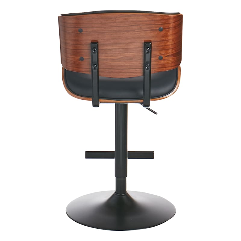Crosby St. Leonardo Adjustable Faux Leather Barstool