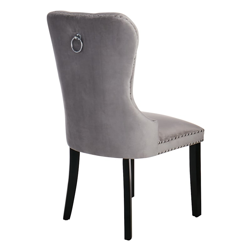 Grey ring back store chairs