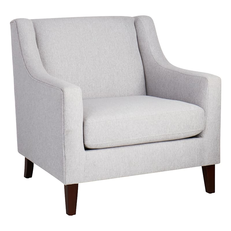 Providence Wells Accent Chair Light Grey