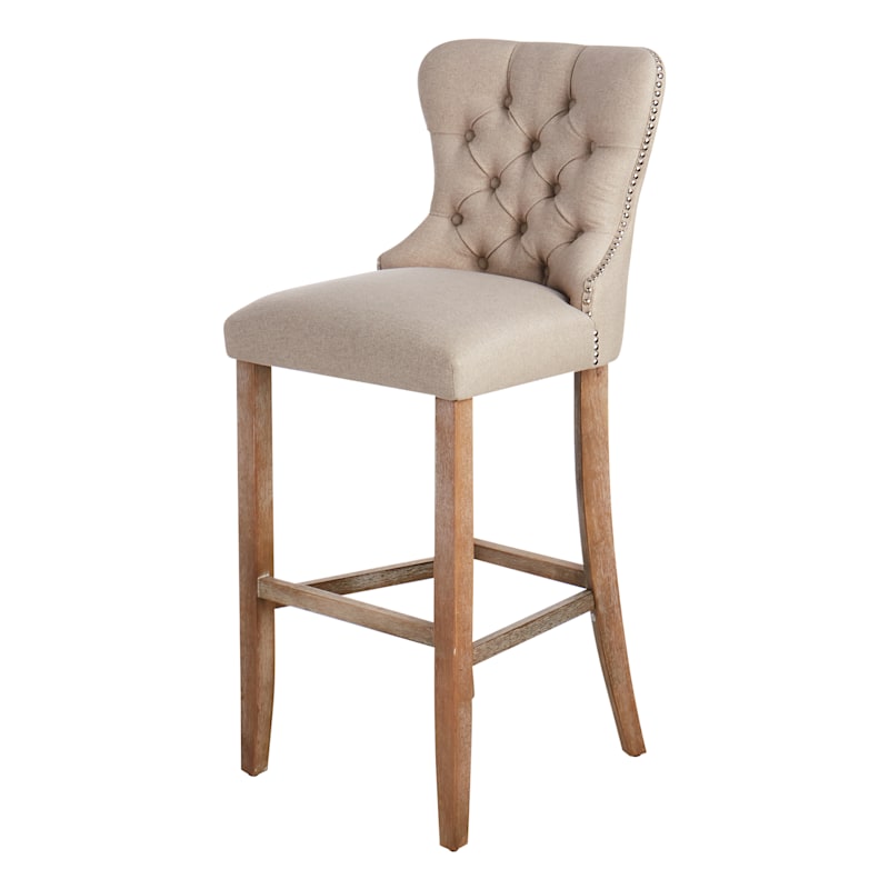 Bar stools with new arrivals ring on back