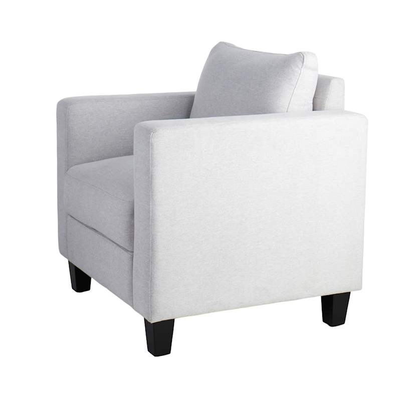 Light sales grey armchair