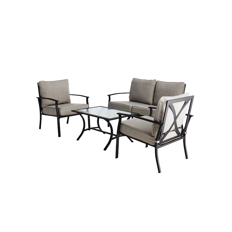 4 Piece Lexington Outdoor Lounge Set
