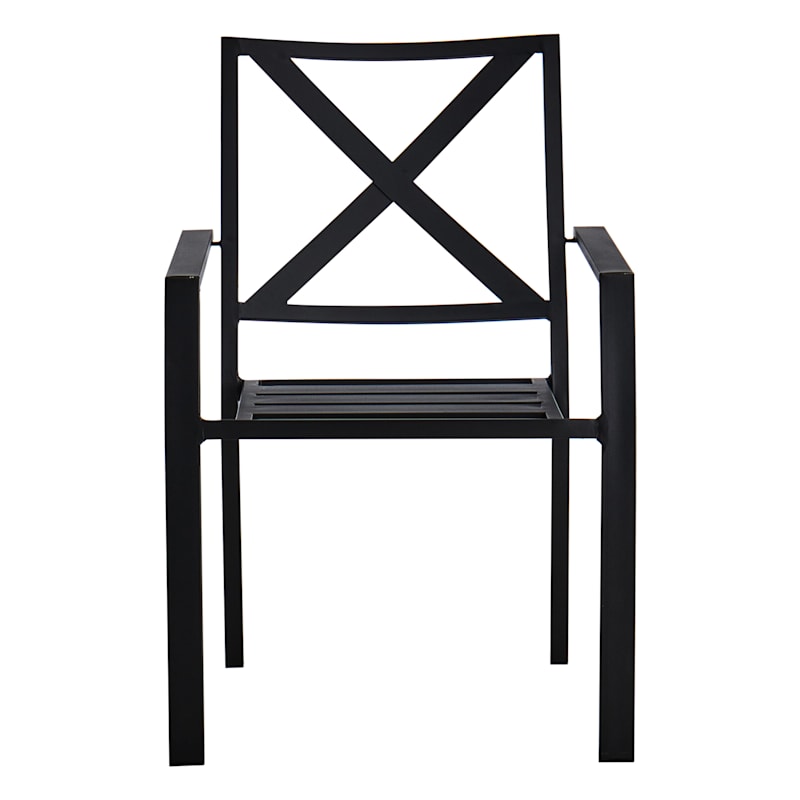 Threshold afton metal stacking chair shop