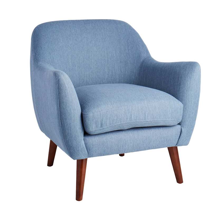 Blue armchair store