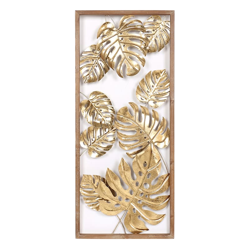 Found & Fable Embossed Gold Metal Leaf, 16x36