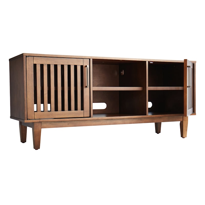 Honeybloom Charley Media Cabinet, Brown, Sold by at Home