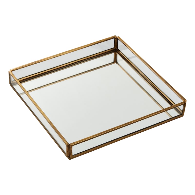 Large Glass Tray, 8"