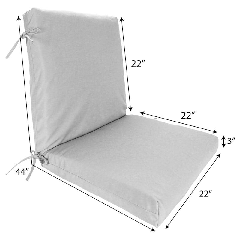 22 x 26 best sale outdoor seat cushions