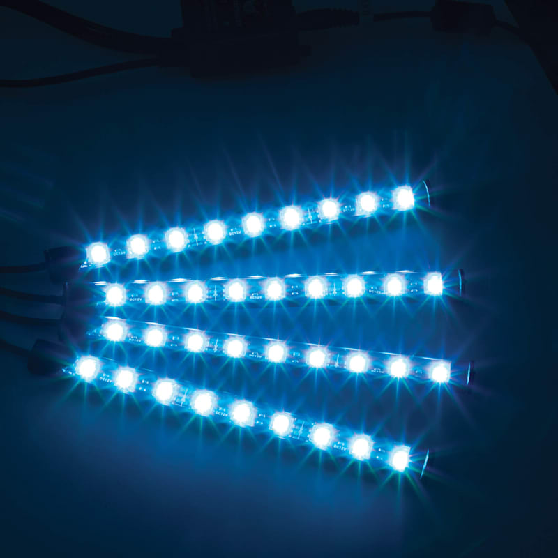 Multicolor Auto Glo Lights with Remote Control