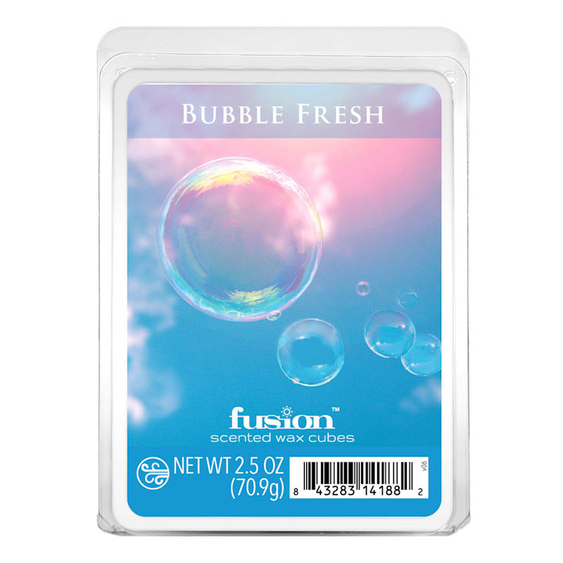 Fusion BUBBLE FRESH Highly Scented Wax Melts / 2 Packs / 2.5 Oz Each