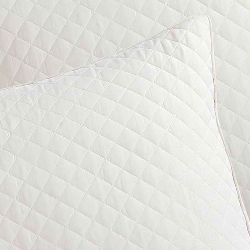 7Piece Tricia Neutral Comforter Set, Full/Queen