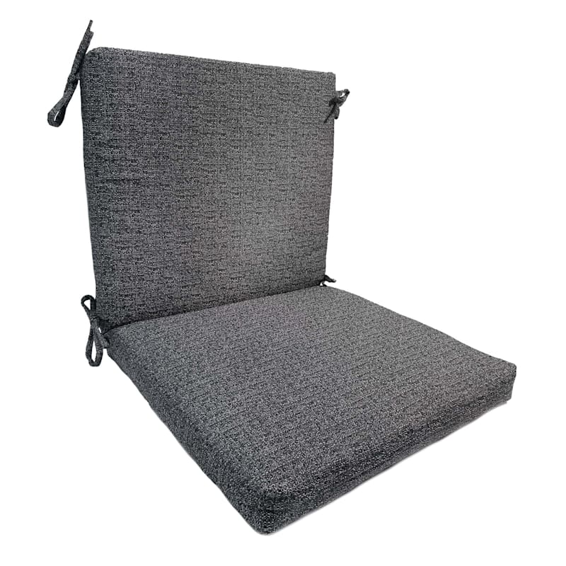 Pillow Perfect Outdoor Patio Sunbrella Fabric Rectangle Seat