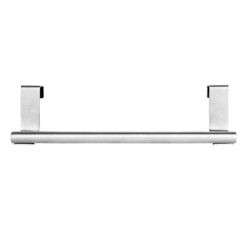 Forma Over-the-Cabinet Kitchen Dish Towel Bar Holder, Stainless Steel –  iDesign