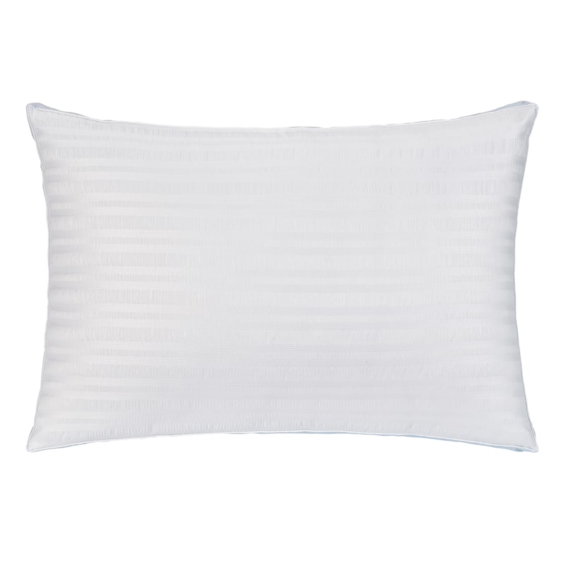Seersucker Extra Firm Density Bed Pillow, Standard/Queen