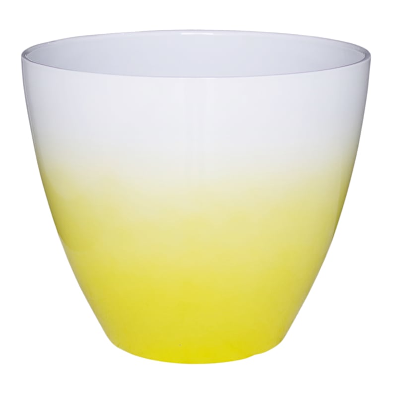 Ombre Yellow Egg Outdoor Planter, Small