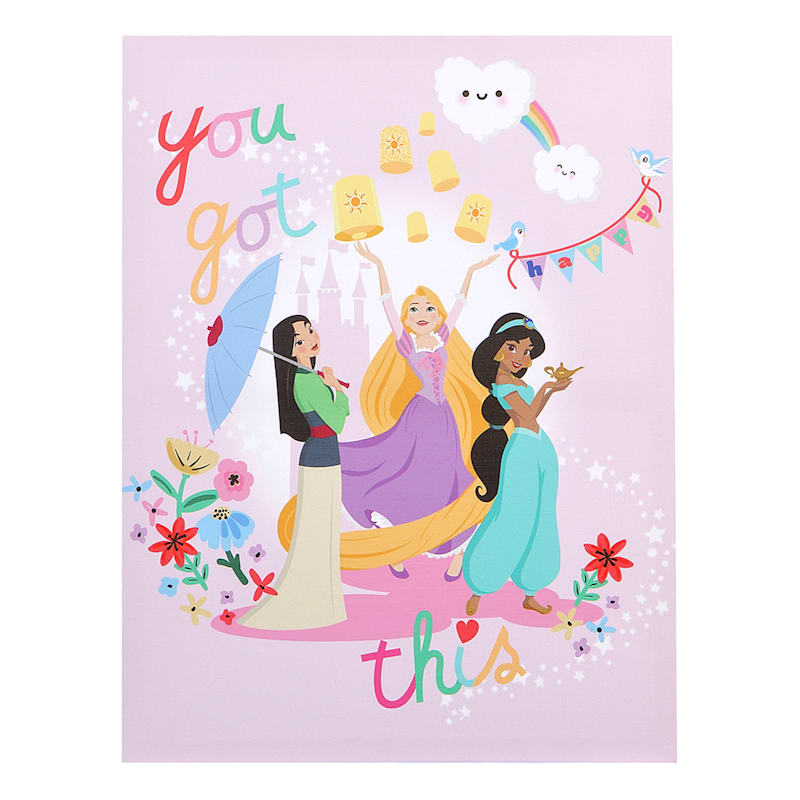 Disney Princess Canvas Wall Art, 11x14