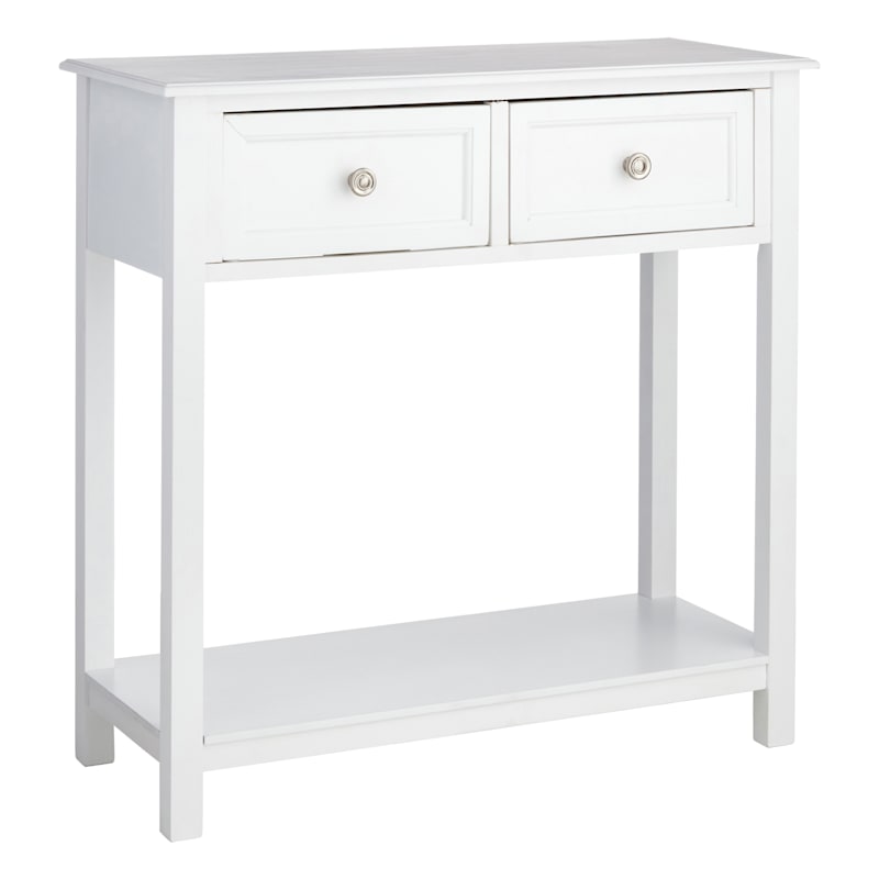 Gracious Living Clear Mini 2 Drawer Desk and Office Organizer with White  Finish, 1 Piece - Pay Less Super Markets