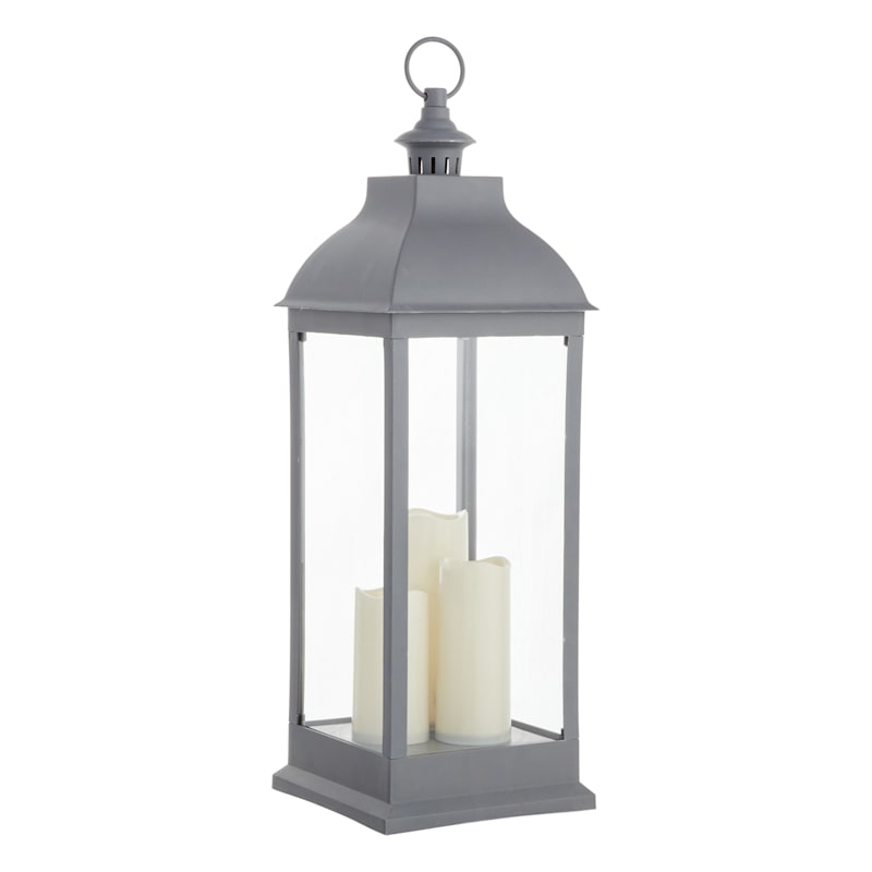 Grey lantern lamp discount