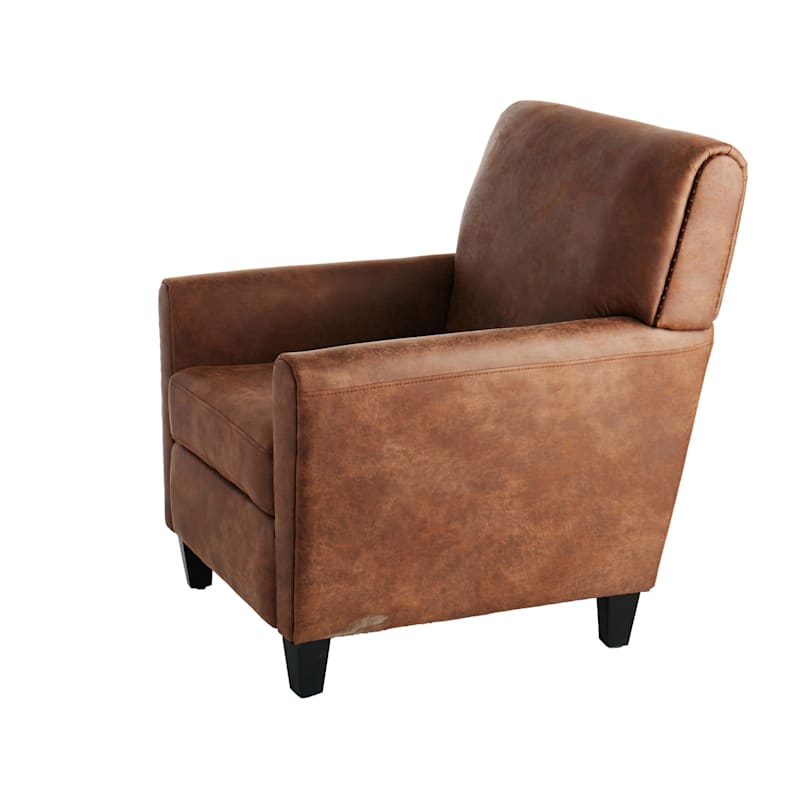 Austermann faux leather armchair discount