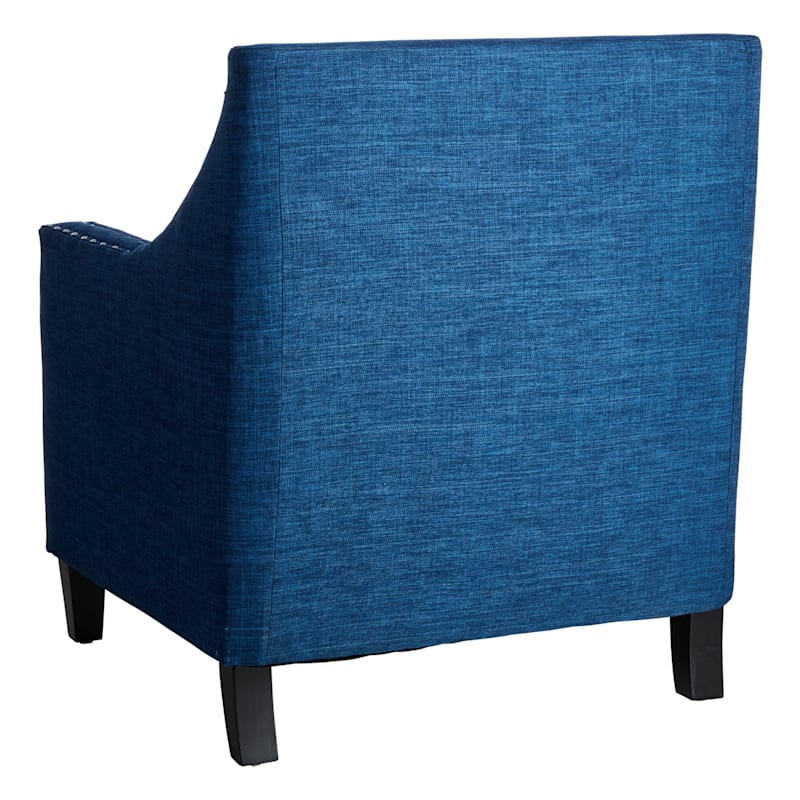 Teal blue sales accent chair