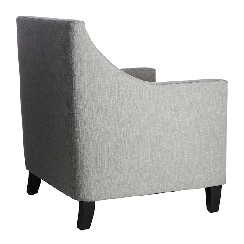 Grey studded hotsell armchair