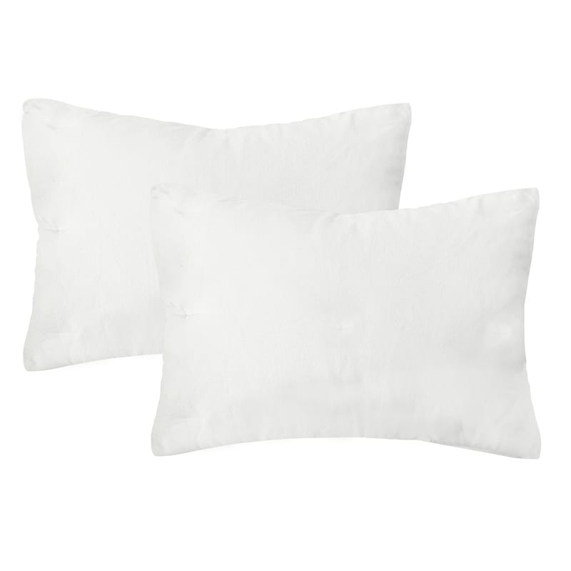 Crosby St White Cotton Textured 3pc Full/Queen Comforter Set