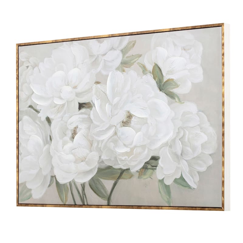 Providence Floral Canvas Wall Art, 36x24