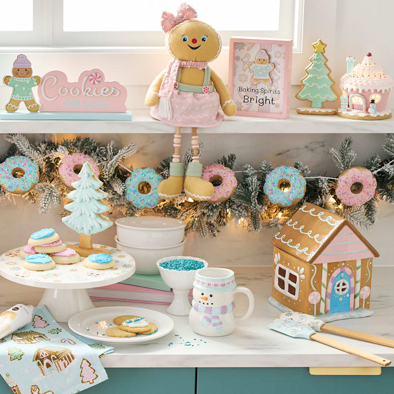 Fairy Light Ginger Bread House - Tumbler Charm - LIGHTS NOT