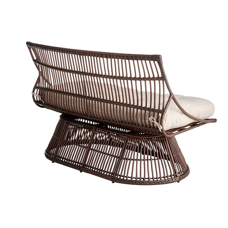 Opalhouse borealis 2pc patio papasan chair & ottoman set cheap