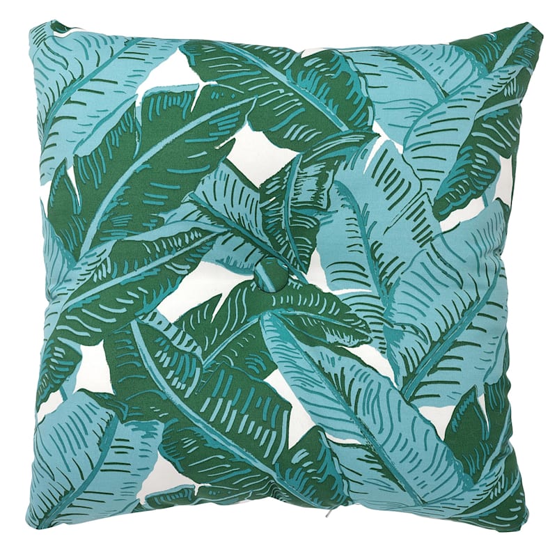 Banana leaf outdoor pillow deals
