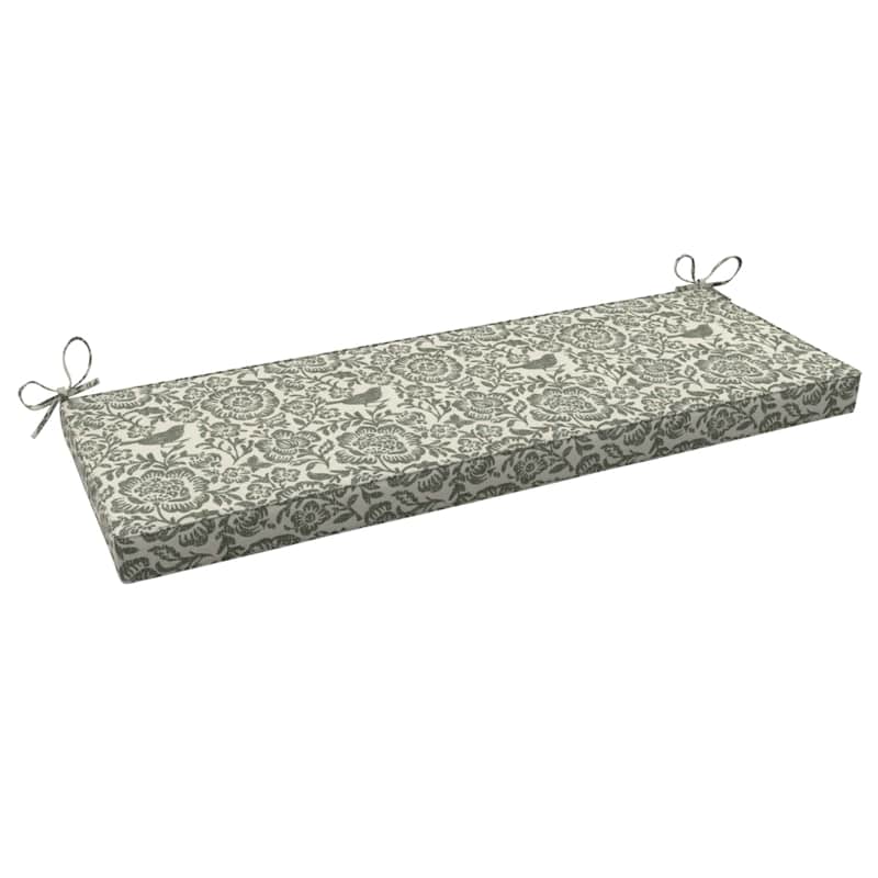 Floral best sale bench cushion