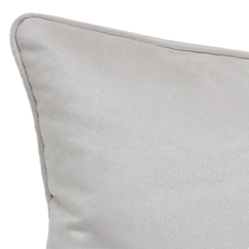 Papyrus Faux Suede Throw Pillow, 18"