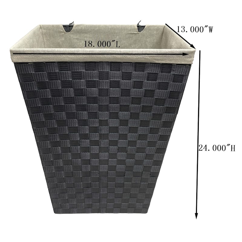  Whitmor Rattique Laundry Hamper with Lid and Removable