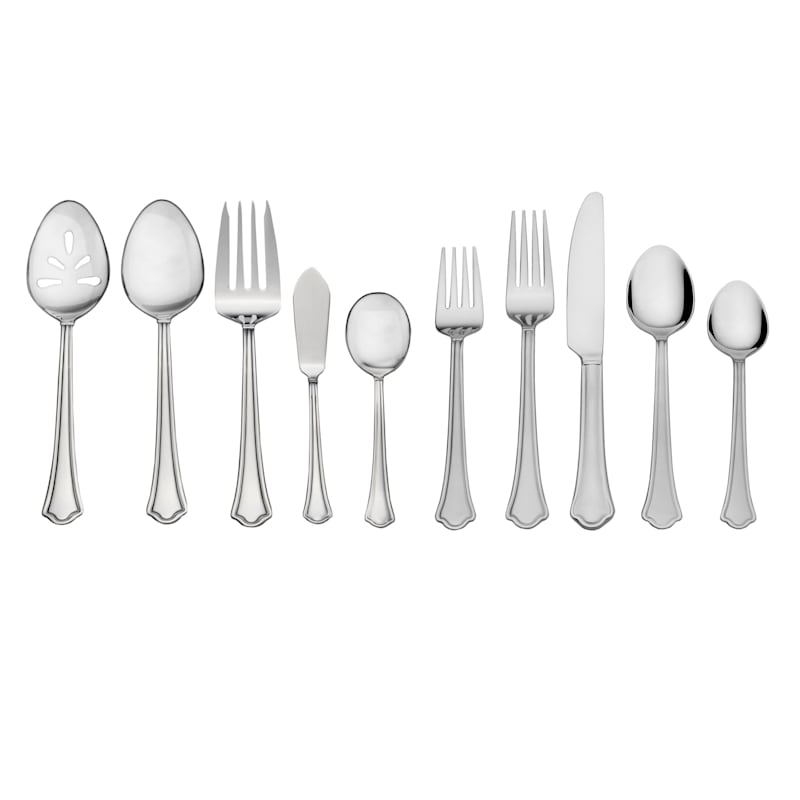 Capri Frost Silver Flatware Set