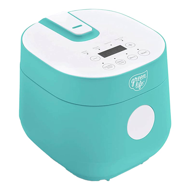 GreenLife Rice Cooker, Turquoise