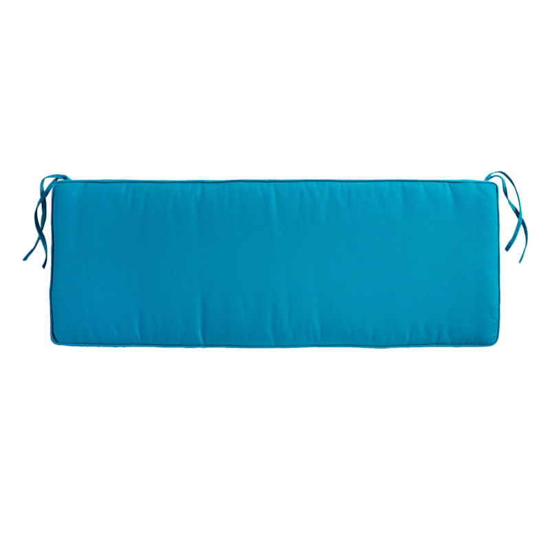 Turquoise bench shop cushion