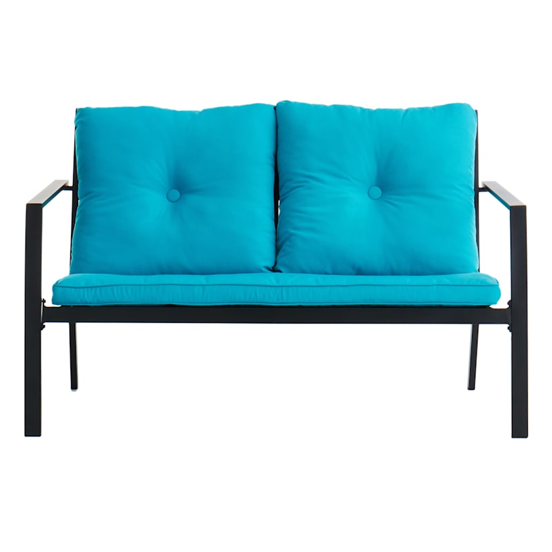 Turquoise hotsell bench cushion