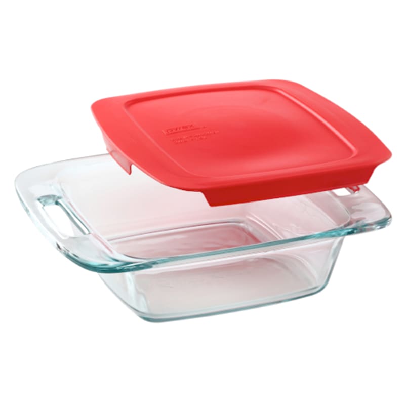 Save on Pyrex Round Dish Storage 4 Cup with Red Lid Order Online