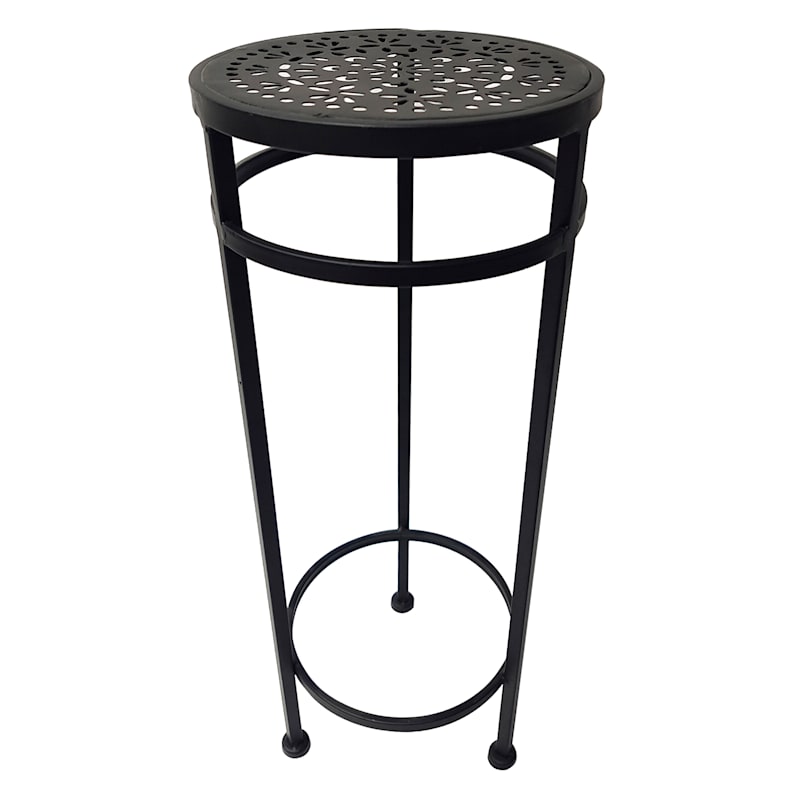 Black Metal Plant Stand, Small