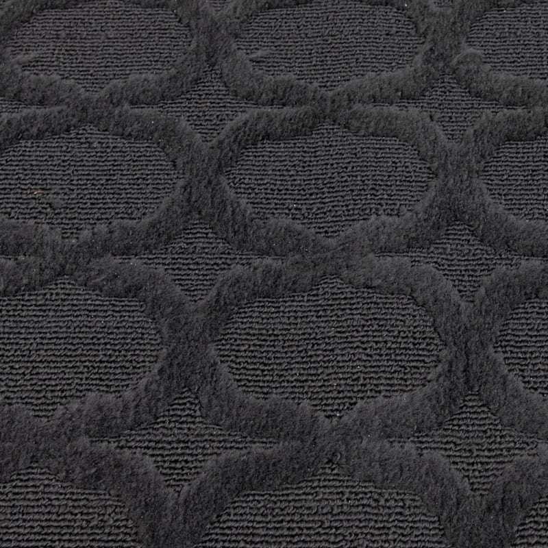 (D601) Verona Grey Contour Area Rug, 8x10