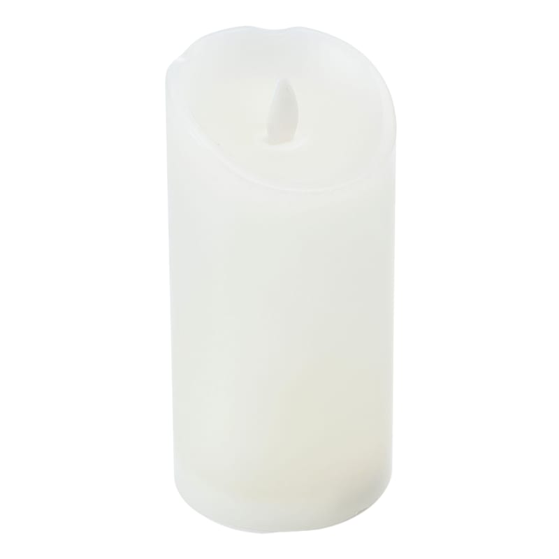 Realistic LED Pillar Candle, 3x6