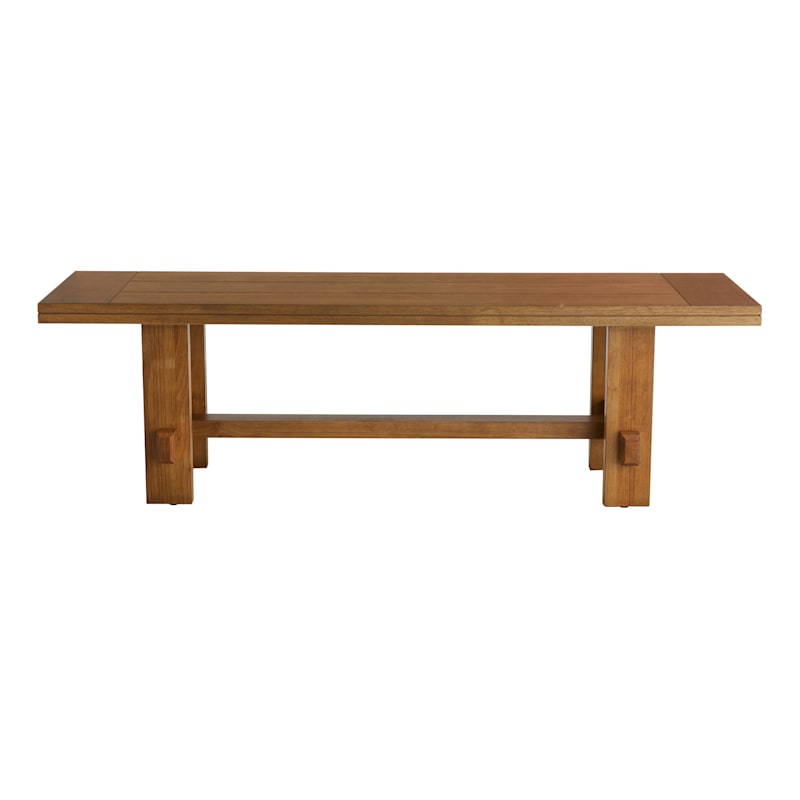 Natural oak dining new arrivals bench