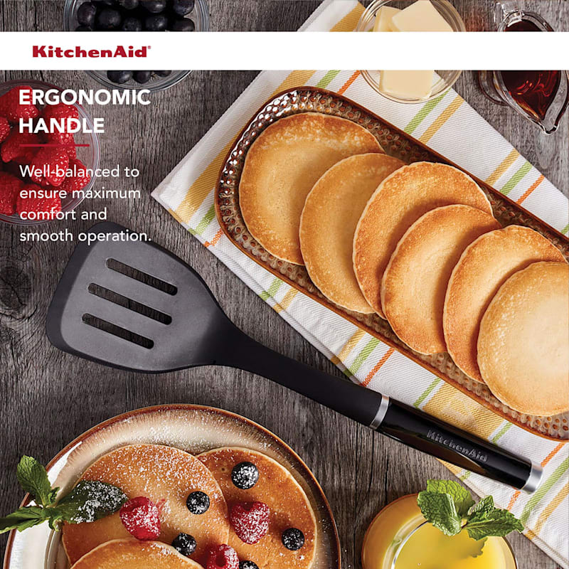 KitchenAid Classic Slotted Spatula, Black