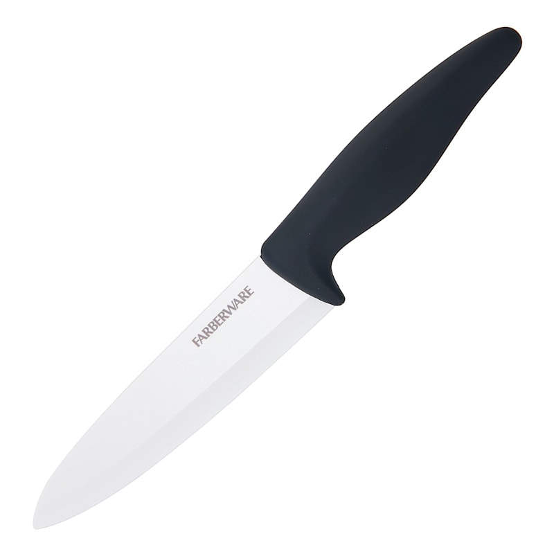 Farberware 6 Ceramic Chef Knife with Blade Cover