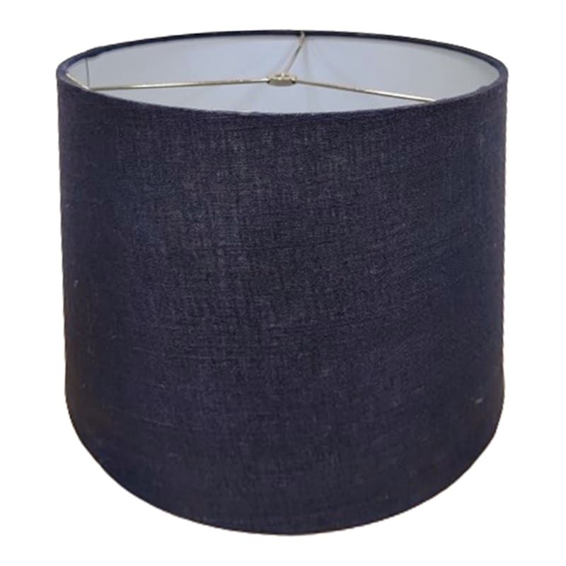 Navy silver lampshade on sale