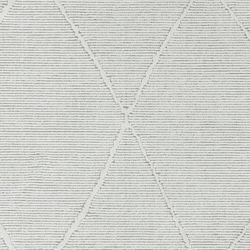 Alder Grey Diamond Design Washable Area Rug, 8x10 At Home