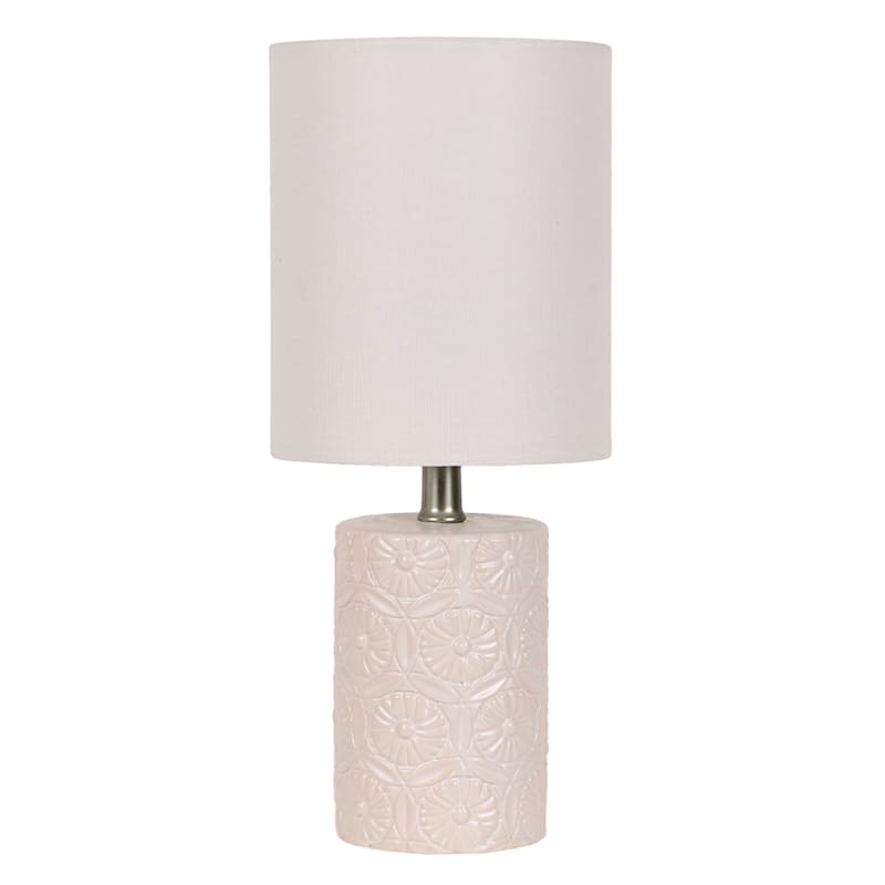 Floral ceramic lamp sale
